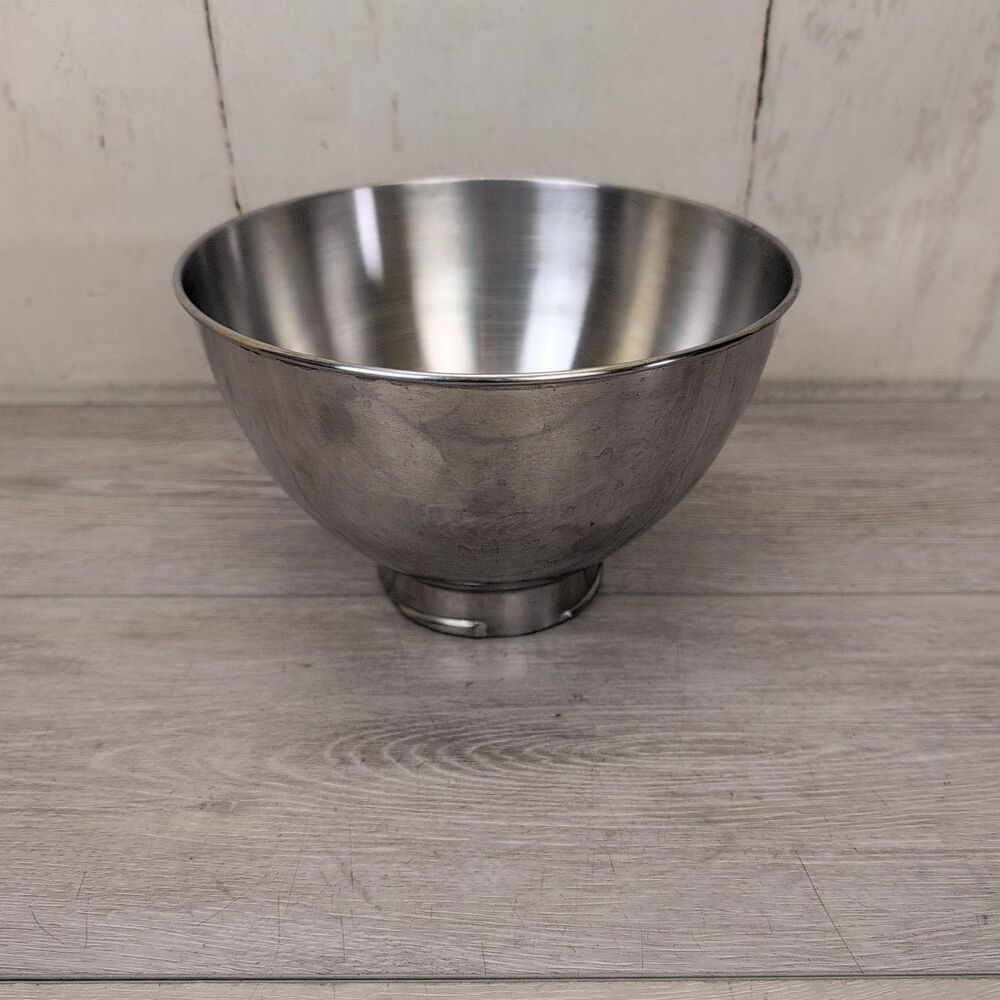 Kitchen Aid Mixing Bowl-K30-Stainless Steel-Twist Lock 3 QT.-For Stand Mixer OEM